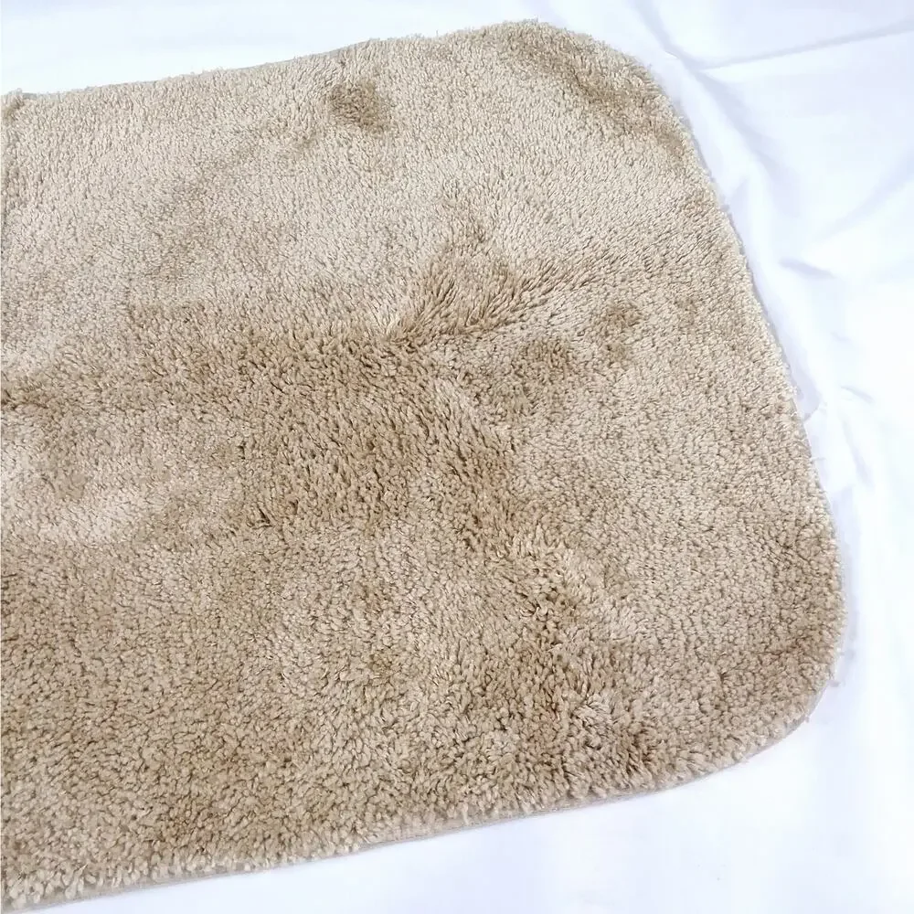 Garland Rug 24x40 Linen Traditional Plush Nylon Washable Non-Slip Bath Mat